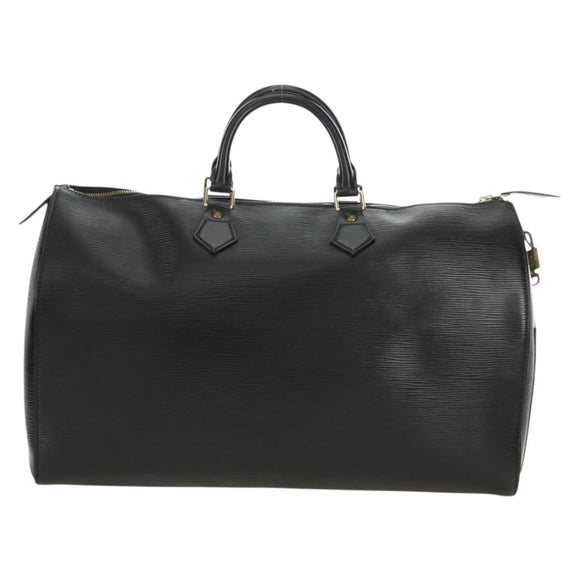 LOUIS VUITTON Epi Speedy 40 Handtasche Schwarz M42982 LV Auth 183190SAV