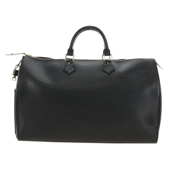 LOUIS VUITTON Epi Speedy 40 Handtasche Schwarz M42982 LV Auth 183190SAV