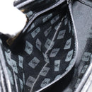 SAINT LAURENT Hand Bag Embossed leather Black Gold Auth 183192A-20