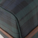 Polo Ralph Lauren Boston Bag Leather PVC Green Auth 183195A-16