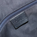 GUCCI GG Canvas Sherry Line Hand Bag Navy Silver 145810 Auth 183200-18