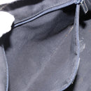 GUCCI GG Canvas Sherry Line Hand Bag Navy Silver 145810 Auth 183200-22