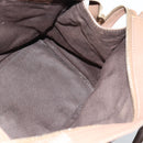 SAINT LAURENT Cavas chic Hand Bag Leather 2way Brown Gold 297957 Auth 183202A-20