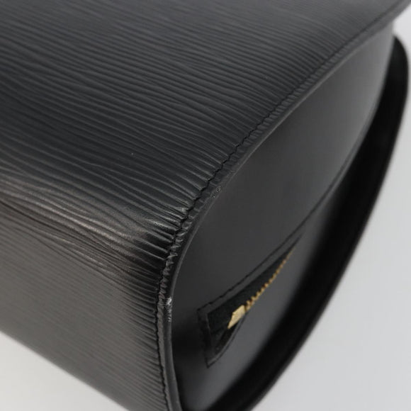 LOUIS VUITTON Epi Dauphine GM Cosmetic Pouch Black M48432 LV Auth 183204