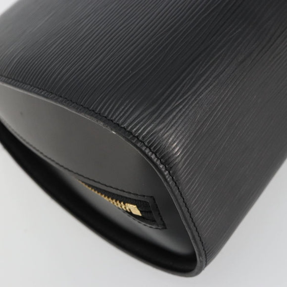 LOUIS VUITTON Epi Dauphine GM Cosmetic Pouch Black M48432 LV Auth 183204