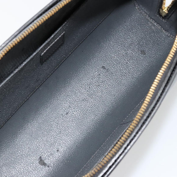 LOUIS VUITTON Epi Dauphine GM Cosmetic Pouch Black M48432 LV Auth 183204