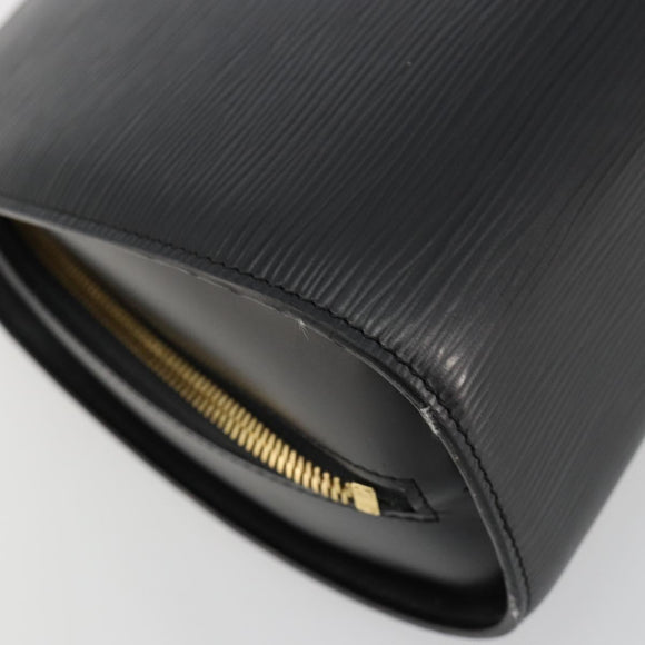 LOUIS VUITTON Epi Dauphine GM Cosmetic Pouch Black M48432 LV Auth 183204