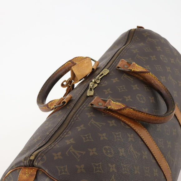 LOUIS VUITTON Monogram Keepall 50 Boston Bag M41426 LV Auth 183206