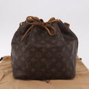 LOUIS VUITTON Monogram Petit Noe Shoulder Bag M42226 LV Auth 183207SAV-12