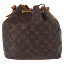 LOUIS VUITTON Monogram Petit Noe Shoulder Bag M42226 LV Auth 183207SAV-2