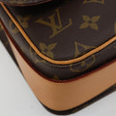 LOUIS VUITTON Monogram Cartouchiere MM Shoulder Bag M51253 LV Auth 183209-15