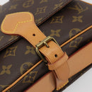 LOUIS VUITTON Monogram Cartouchiere MM Shoulder Bag M51253 LV Auth 183209-19