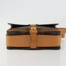 LOUIS VUITTON Monogram Cartouchiere MM Shoulder Bag M51253 LV Auth 183209-5