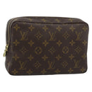 LOUIS VUITTON Monogram Trousse Toilette 23 Clutch Bag M47524 LV Auth 183210-1