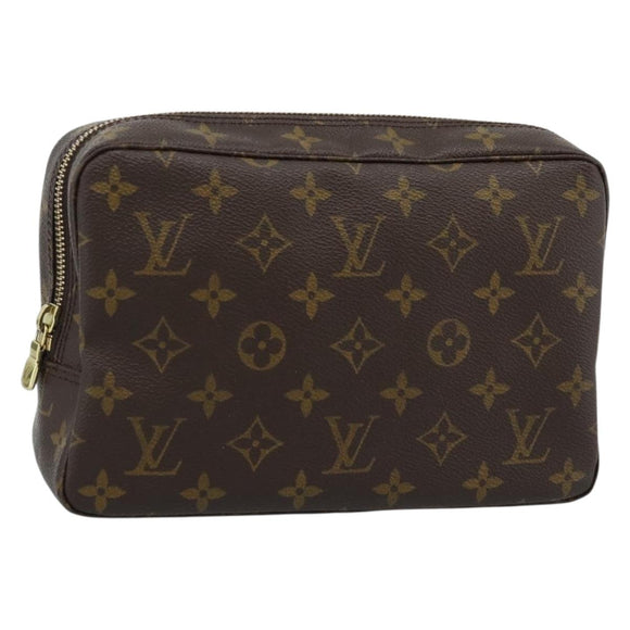 LOUIS VUITTON Monogram Trousse Toilette 23 Clutch Bag M47524 LV Auth 183210