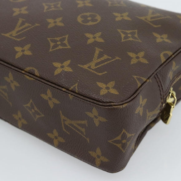 LOUIS VUITTON Monogram Trousse Toilette 23 Clutch Bag M47524 LV Auth 183210