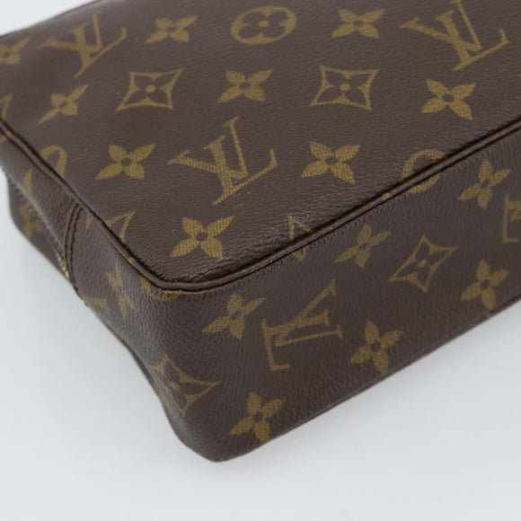 LOUIS VUITTON Monogram Trousse Toilette 23 Clutch Bag M47524 LV Auth 183210
