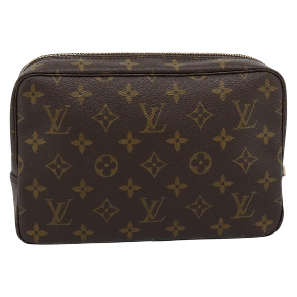 LOUIS VUITTON Monogram Trousse Toilette 23 Clutch Bag M47524 LV Auth 183210
