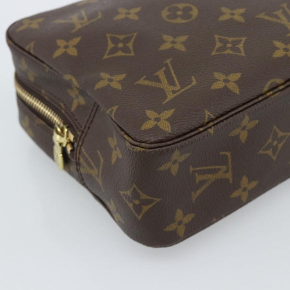 LOUIS VUITTON Monogram Trousse Toilette 23 Clutch Bag M47524 LV Auth 183210