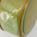 LOUIS VUITTON Monogram Vernis Bedford Hand Bag Baby Blue M91007 LV Auth 183212-16