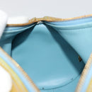 LOUIS VUITTON Monogram Vernis Bedford Hand Bag Baby Blue M91007 LV Auth 183212-20