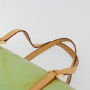 LOUIS VUITTON Monogram Vernis Bedford Hand Bag Baby Blue M91007 LV Auth 183212-14