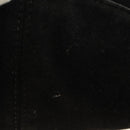 FENDI Mamma Baguette Shoulder Bag Suede Black Gold Auth 183213SAM-7