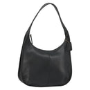Coach Ergo Shoulder Bag Leather Black Gold Auth 183219A-1