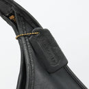 Coach Ergo Shoulder Bag Leather Black Gold Auth 183219A-14