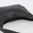 Coach Ergo Shoulder Bag Leather Black Gold Auth 183219A-6