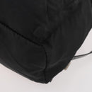 PRADA Backpack Nylon Black Silver Auth 183221-14