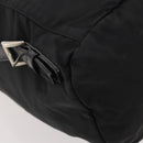 PRADA Backpack Nylon Black Silver Auth 183221-17