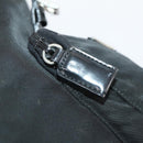 PRADA Backpack Nylon Black Silver Auth 183221-24