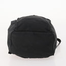 PRADA Backpack Nylon Black Silver Auth 183221-5