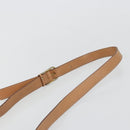 CELINE Macadam Canvas Shoulder Bag PVC Leather Brown Gold Auth 183224A-8