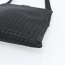 BOTTEGA VENETA INTRECCIATO Shoulder Bag Nylon Black Auth 183225A-8