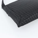 BOTTEGA VENETA INTRECCIATO Shoulder Bag Nylon Black Auth 183225A-17