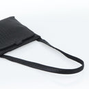 BOTTEGA VENETA INTRECCIATO Shoulder Bag Nylon Black Auth 183225A-7