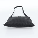 BOTTEGA VENETA INTRECCIATO Shoulder Bag Nylon Black Auth 183225A-5