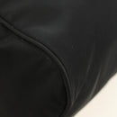 PRADA Shoulder Bag Nylon Black Gold Auth 183232SAV-16
