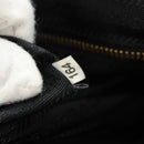 PRADA Shoulder Bag Nylon Black Gold Auth 183232SAV-11