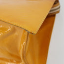 LOUIS VUITTON Monogram Vernis Forsyth Handtasche Jaune M91112 LV Auth 183235-10
