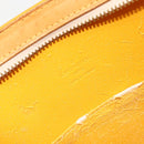 LOUIS VUITTON Monogram Vernis Forsyth Handtasche Jaune M91112 LV Auth 183235-17