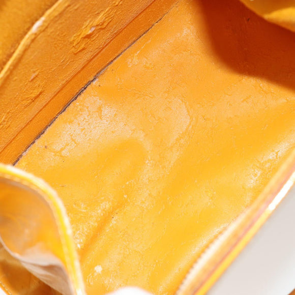 LOUIS VUITTON Monogram Vernis Forsyth Handtasche Jaune M91112 LV Auth 183235