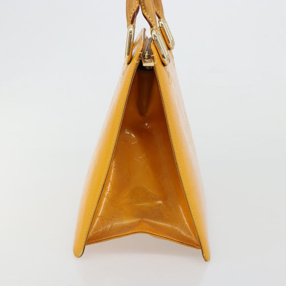 LOUIS VUITTON Monogram Vernis Forsyth Handtasche Jaune M91112 LV Auth 183235