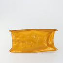 LOUIS VUITTON Monogram Vernis Forsyth Handtasche Jaune M91112 LV Auth 183235-9