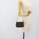 LOUIS VUITTON Damier Ebene Mini Pochette Accessoires Pouch N58009 LV Auth 183239-21