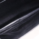 HERMES Kirius Business Bag Leather Black Gold Auth 183240-22