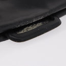 HERMES Kirius Business Bag Leather Black Gold Auth 183240-7