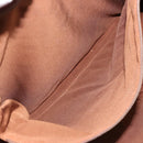 CHANEL Tragetasche Beschichtetes Canvas Beige Gold CC Original 183241-23